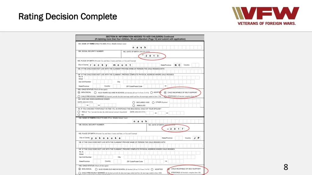 rating decision complete rating decision complete 5