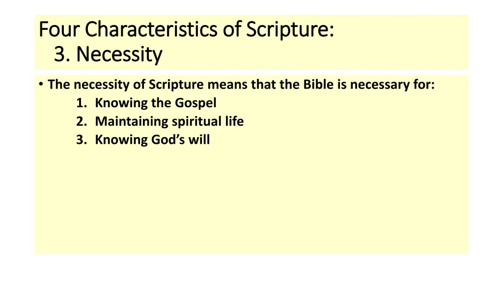 four characteristics of scripture four 2