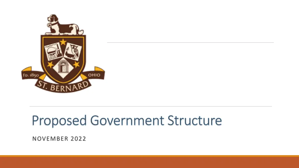 proposed government structure