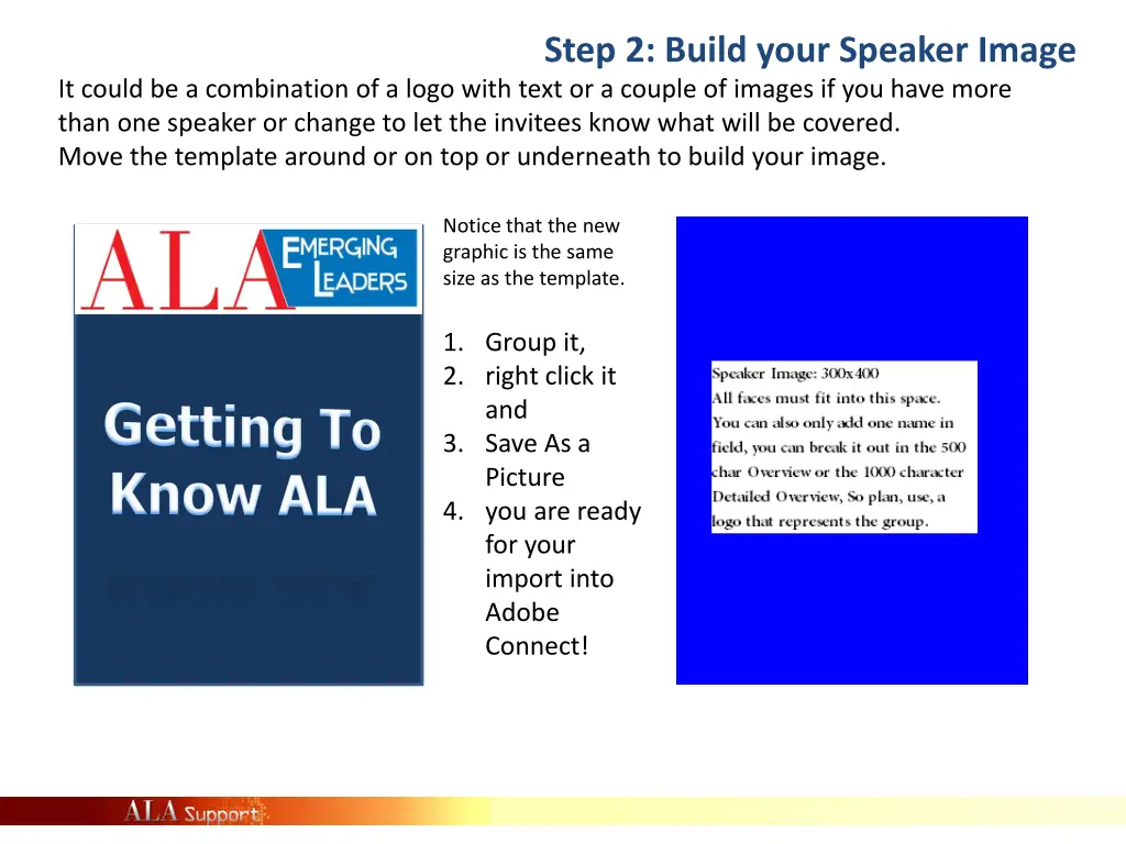 step 2 build your speaker image