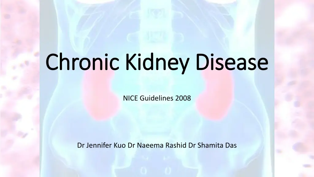 chronic kidney disease chronic kidney disease