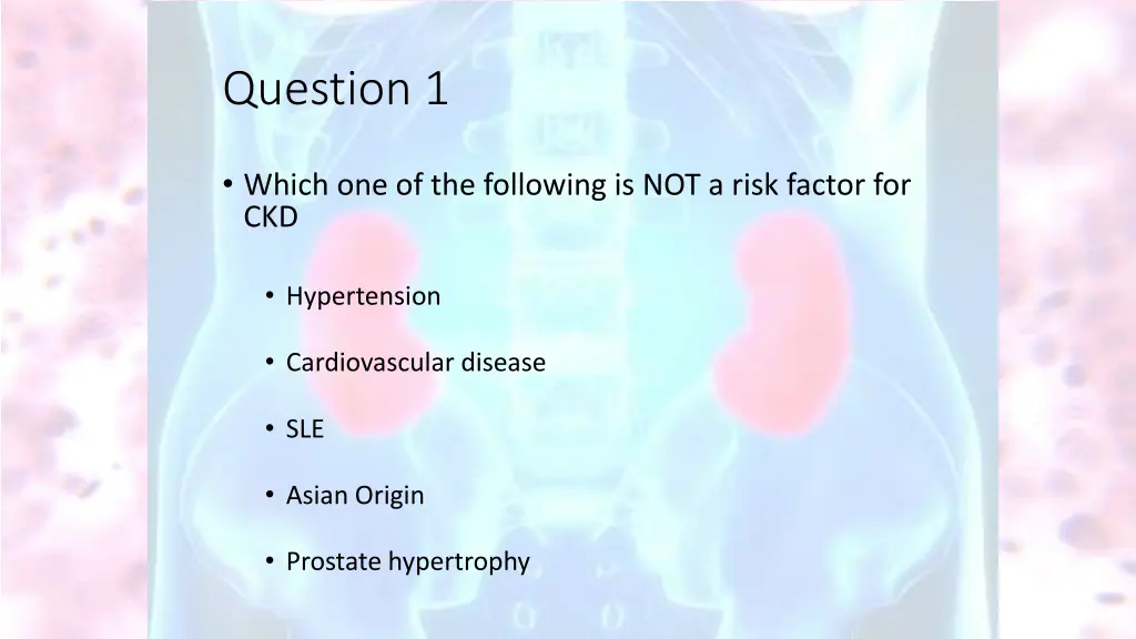 question 1