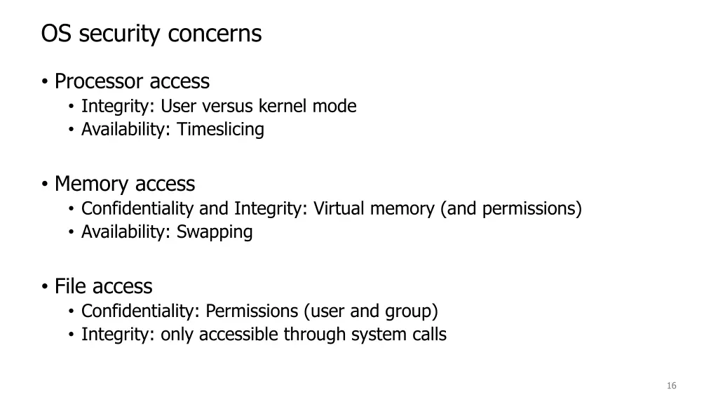 os security concerns