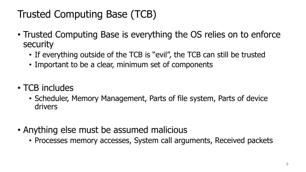 trusted computing base tcb