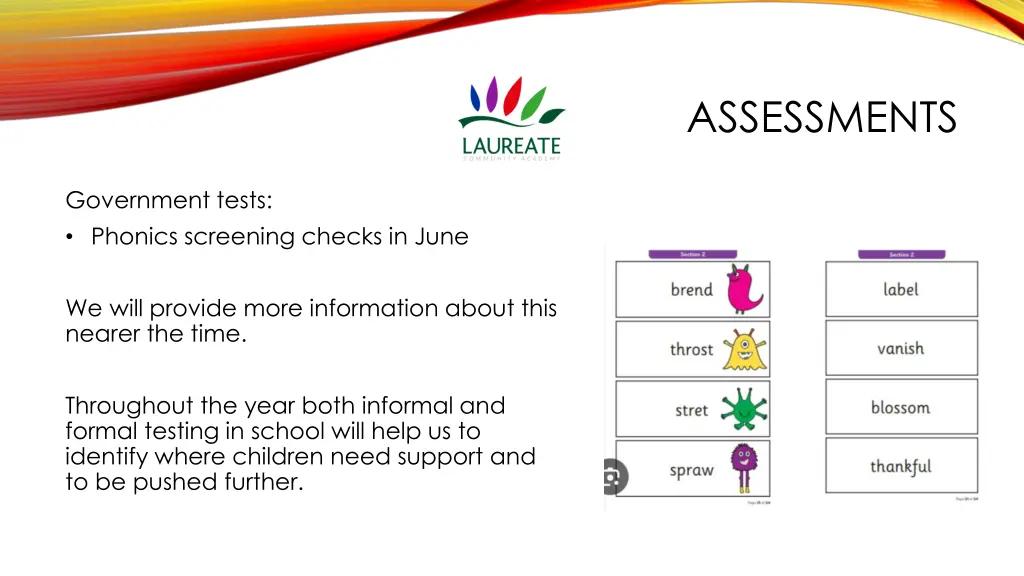 assessments