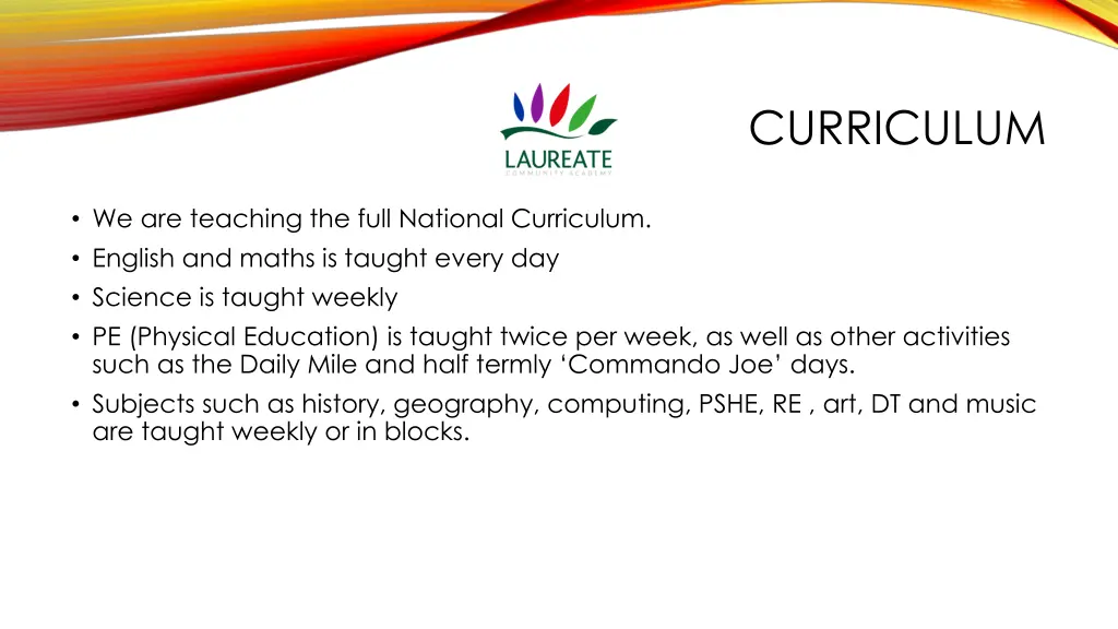 curriculum
