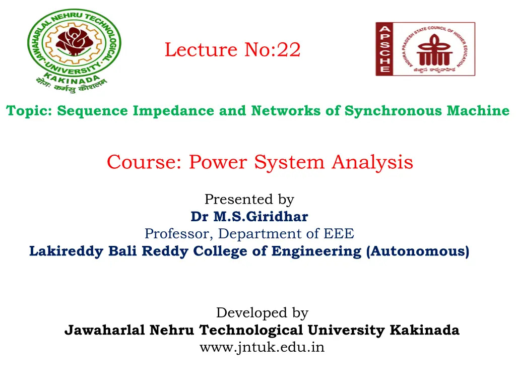 lecture no 22