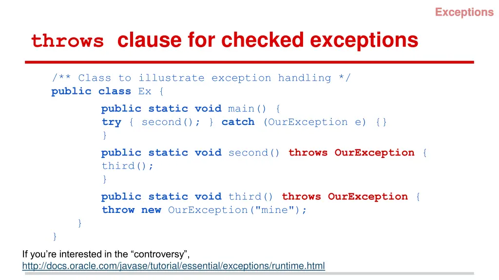 exceptions exceptions 1