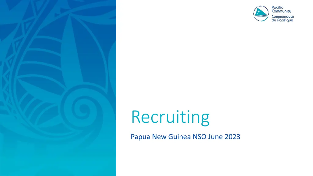 recruiting