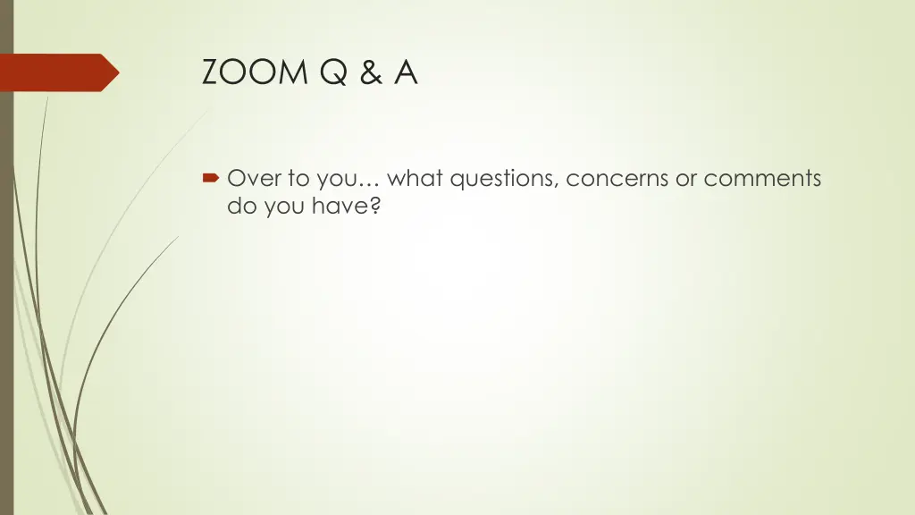 zoom q a