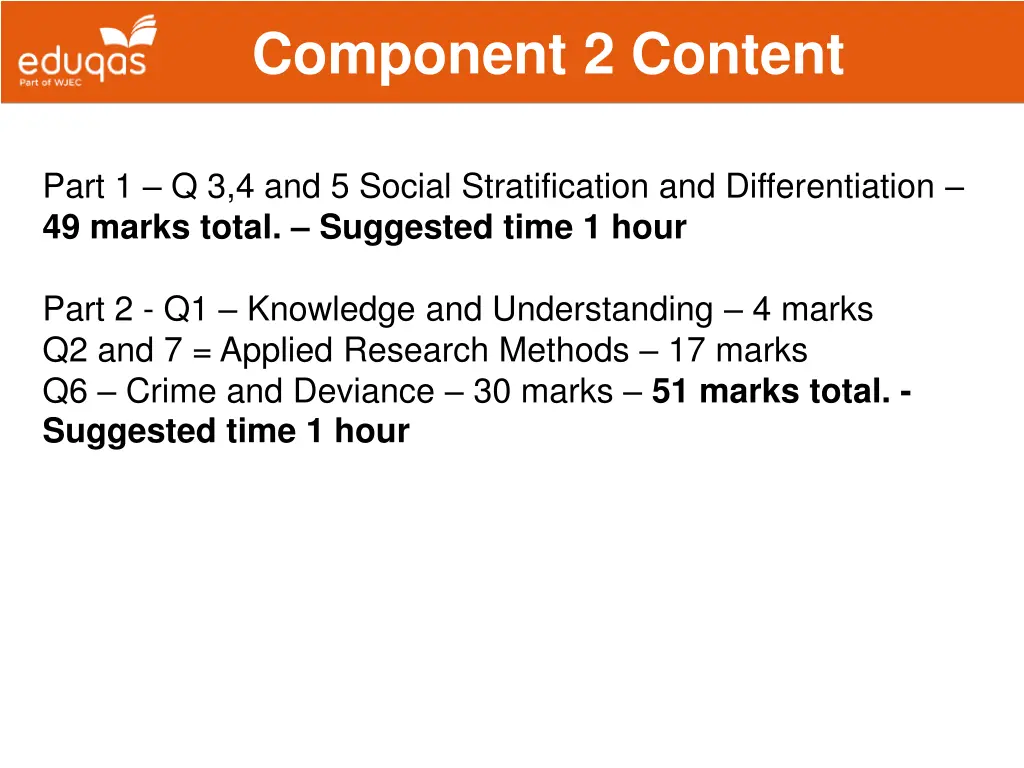 component 2 content
