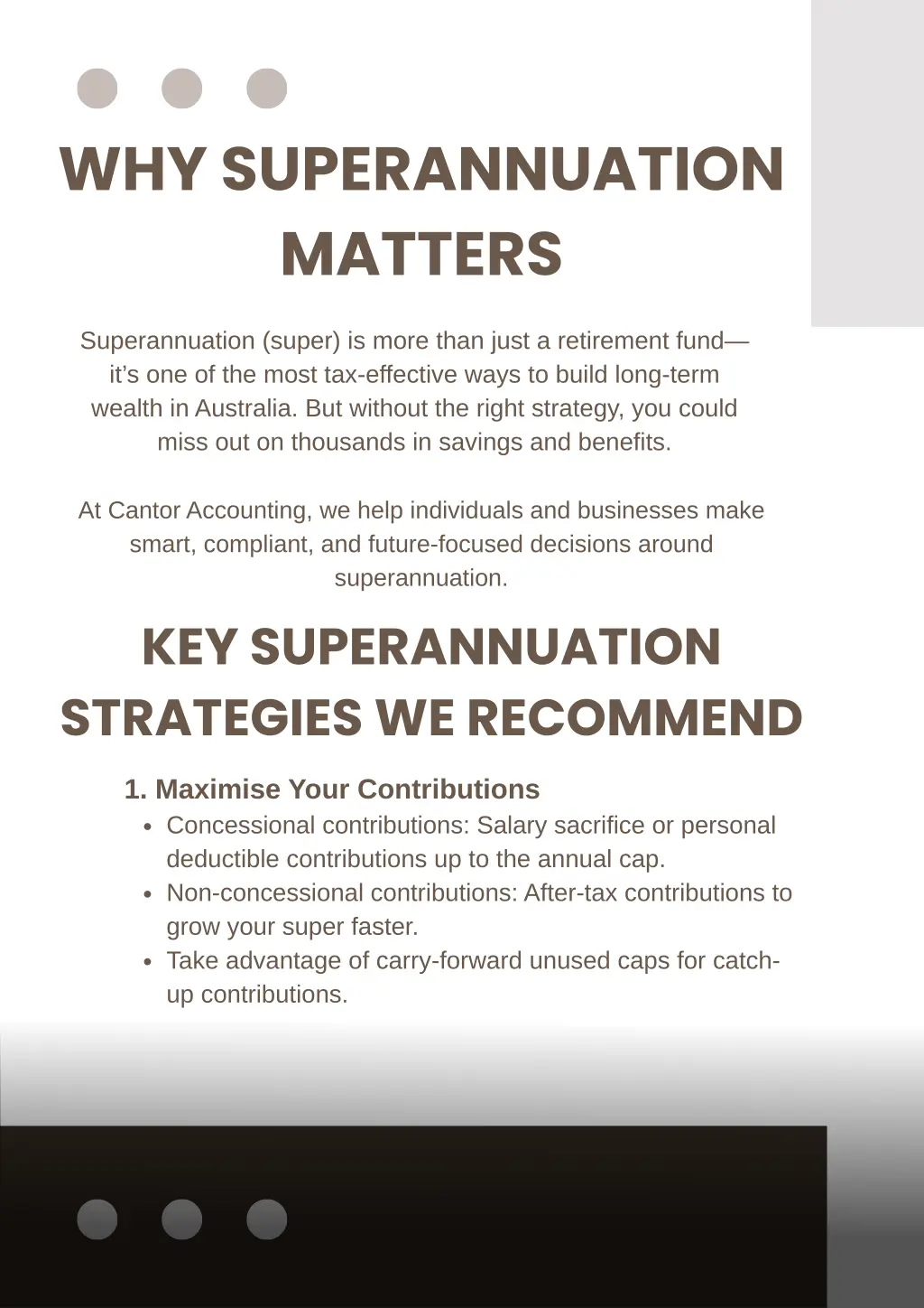why superannuation matters
