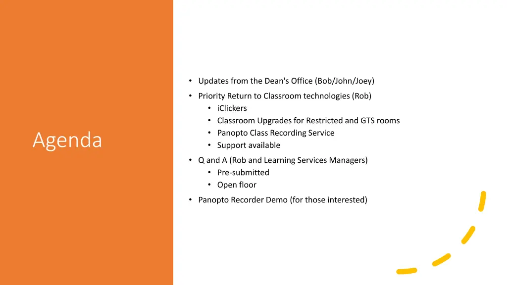 updates from the dean s office bob john joey