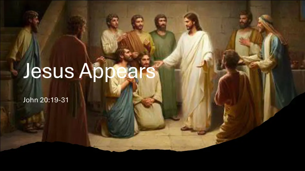 jesus appears