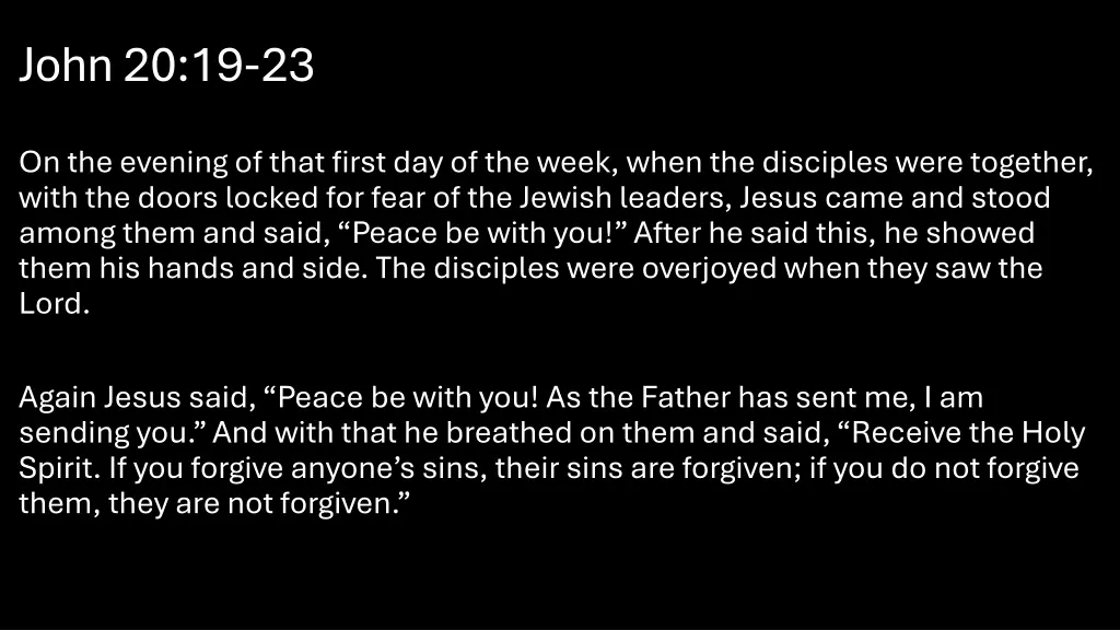 john 20 19 23