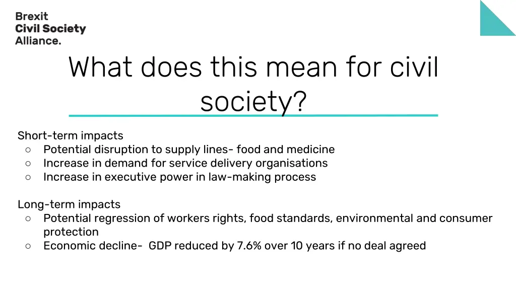 what does this mean for civil society