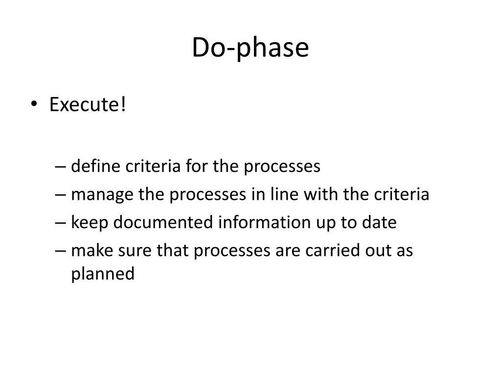do phase