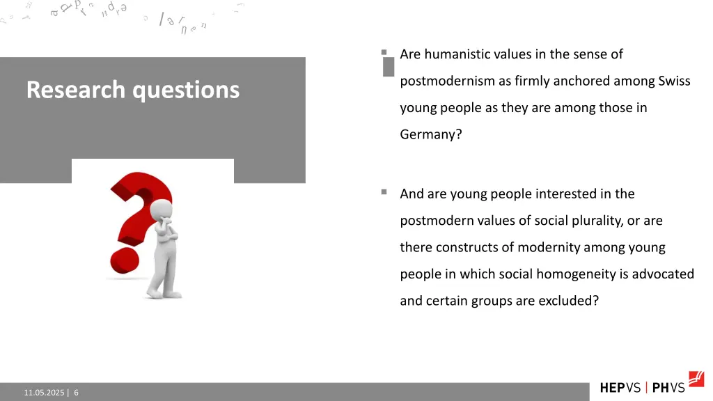 are humanistic values in the sense of