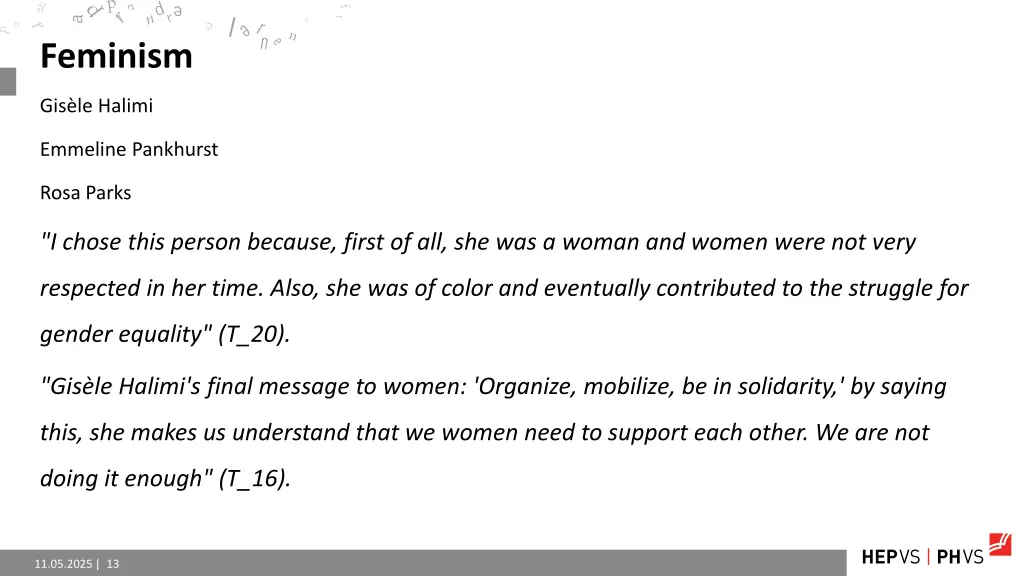 feminism
