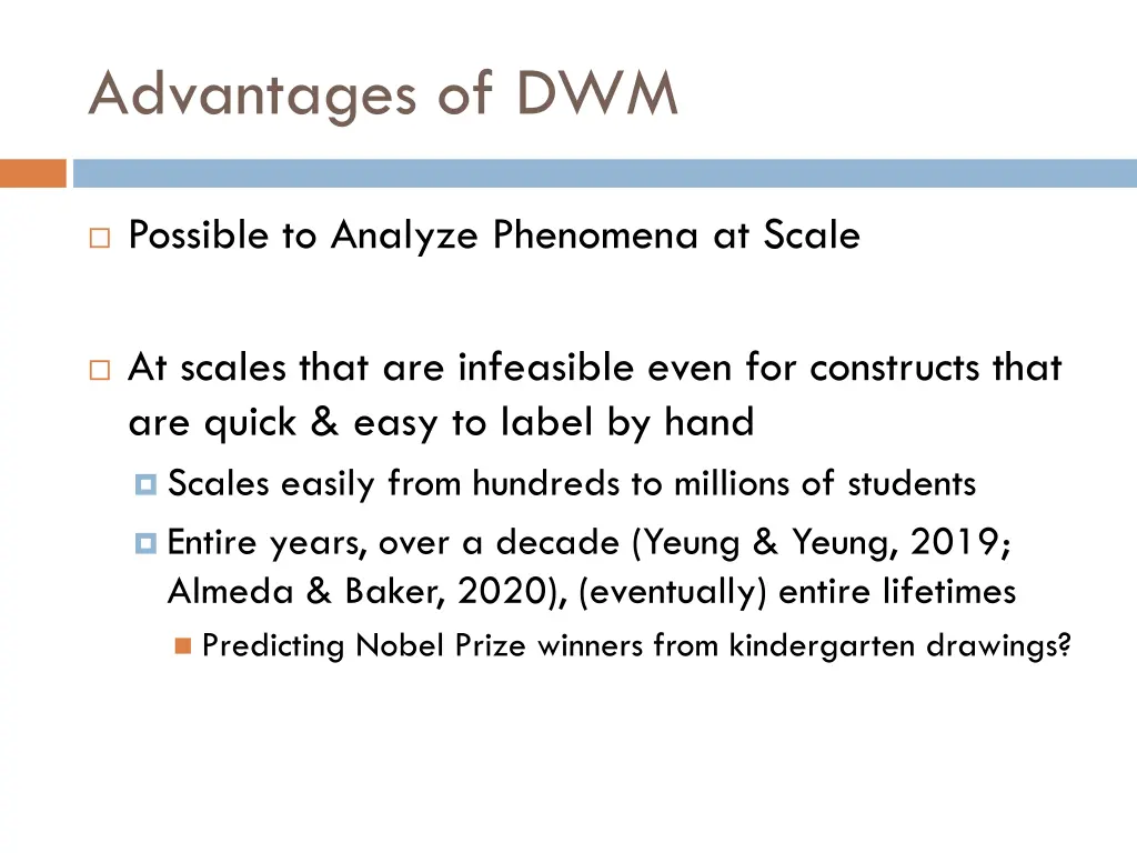 advantages of dwm 2