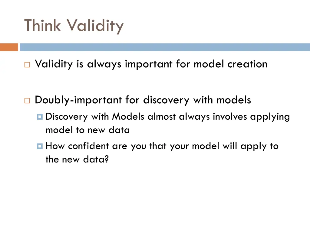 think validity