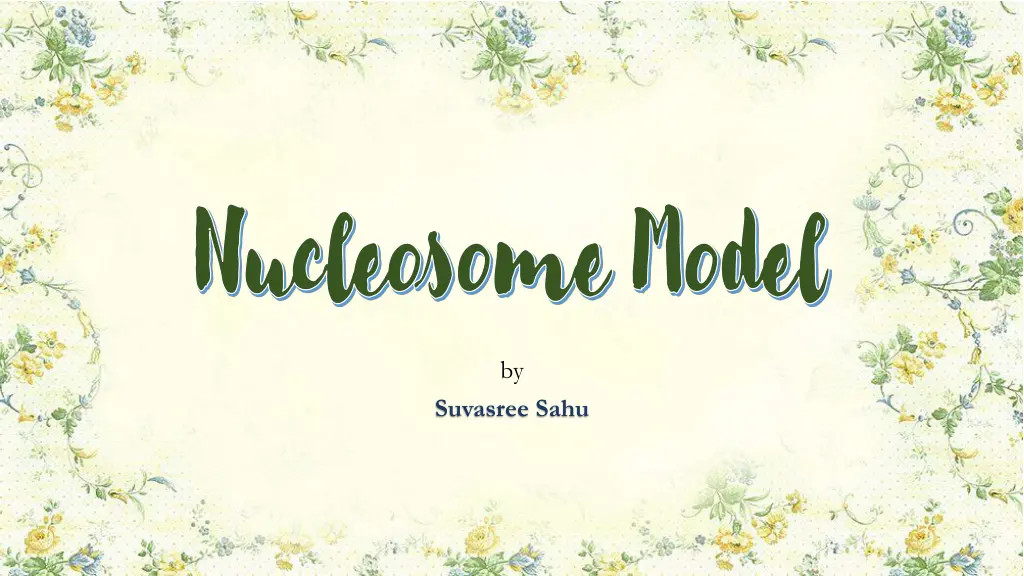 nucleosome model