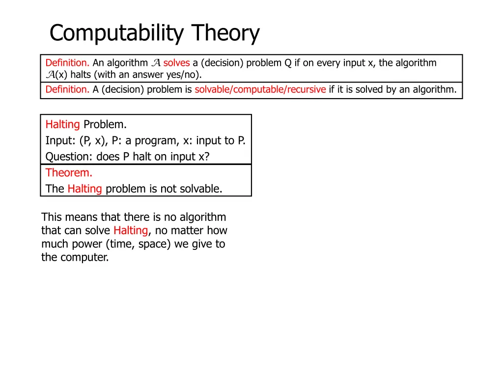 computability theory 16