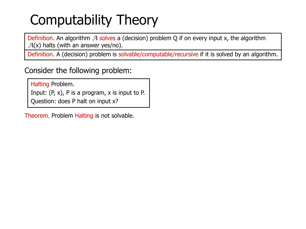 computability theory 5