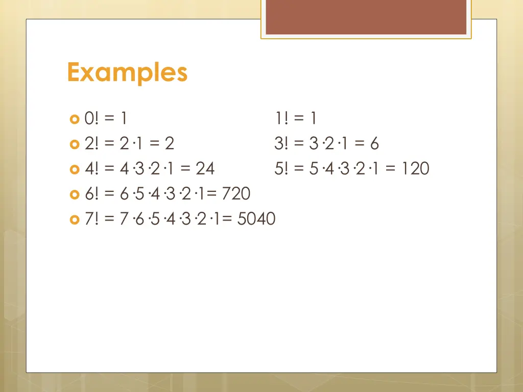 examples