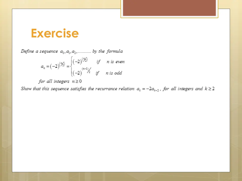 exercise 13