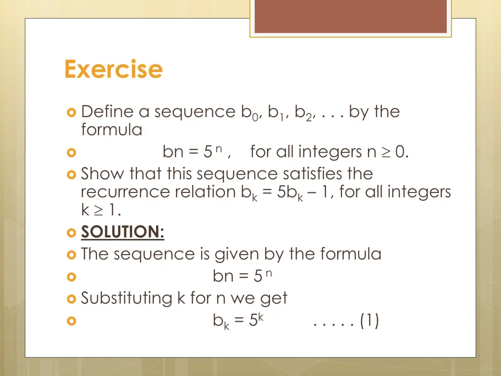 exercise 5