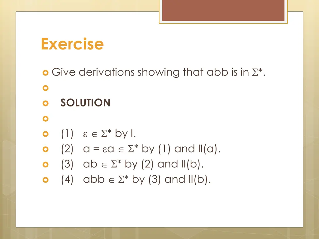 exercise 9