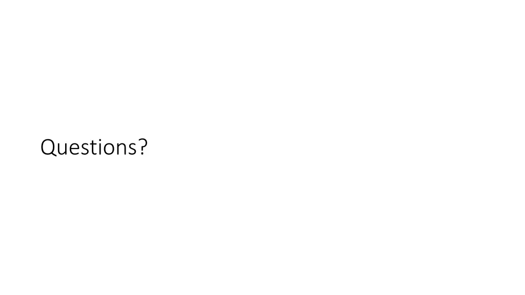 questions