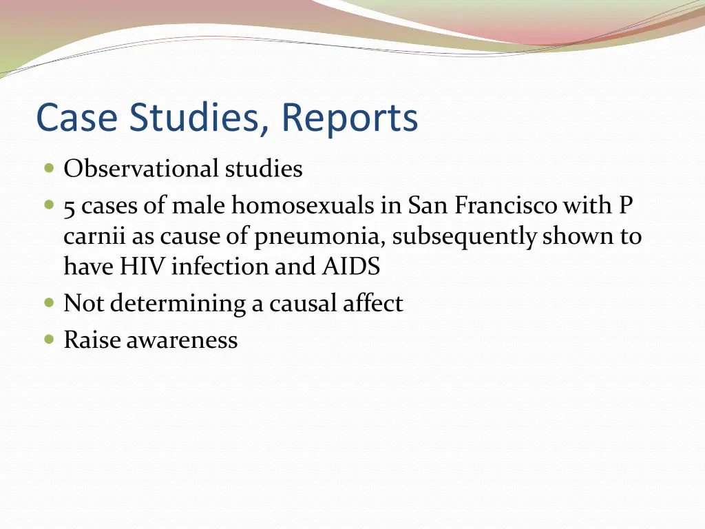 case studies reports