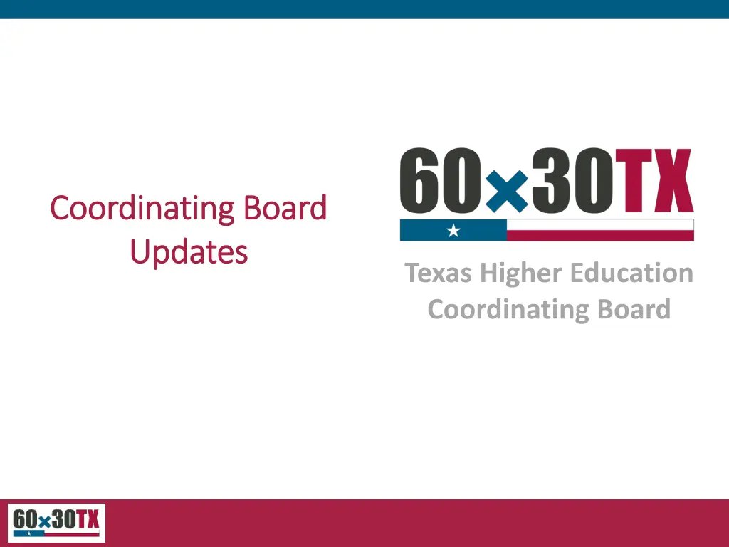 coordinating board coordinating board updates