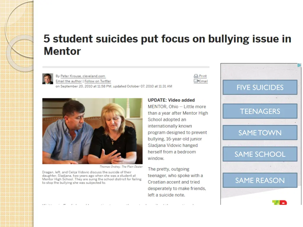 five suicides