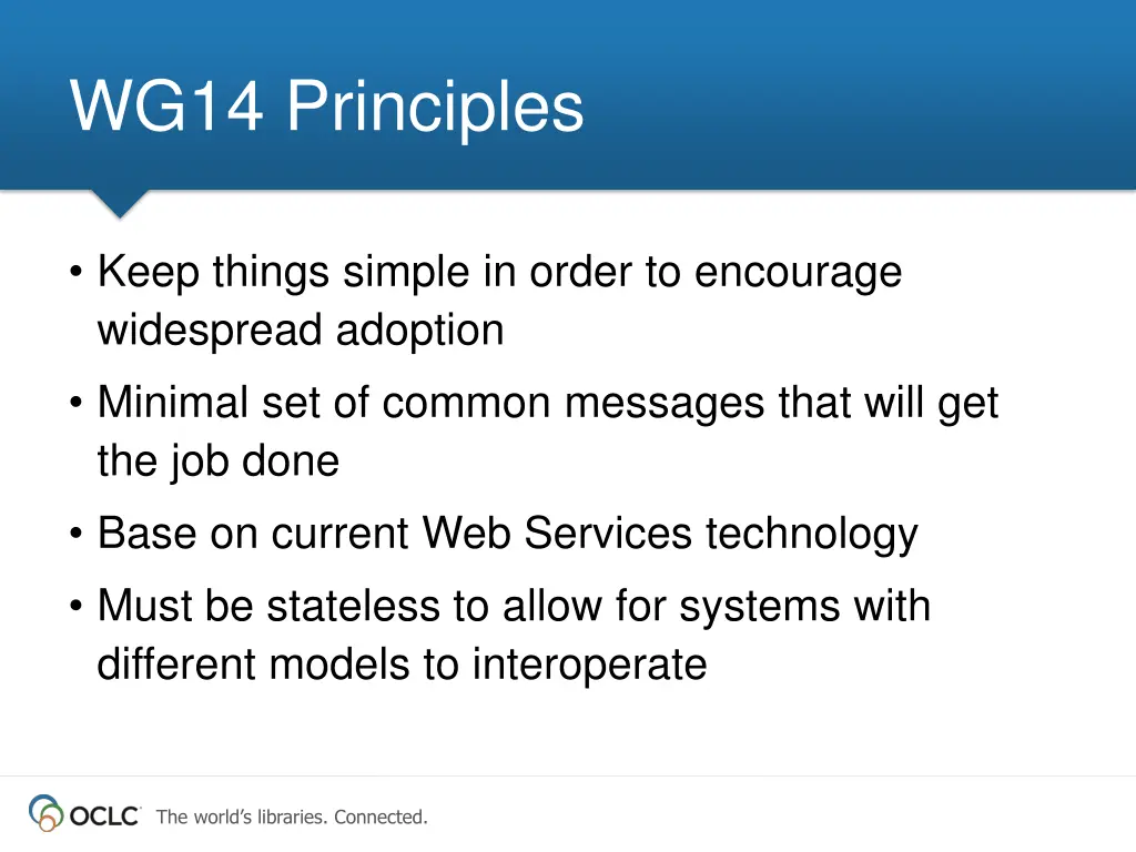 wg14 principles