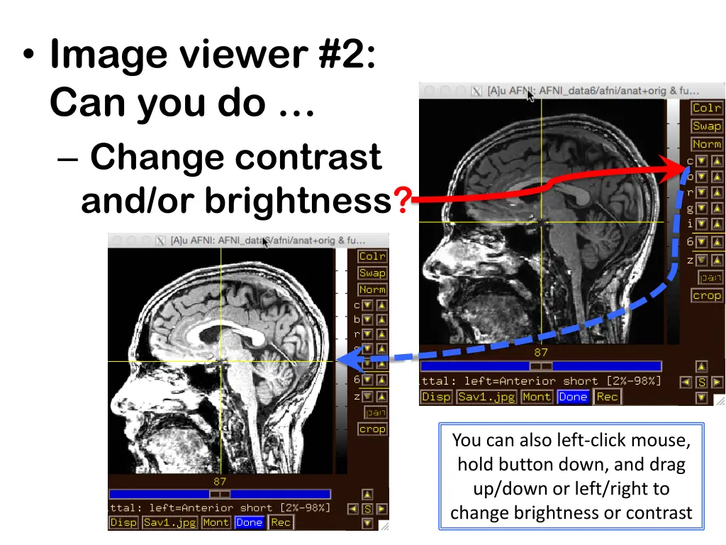 image viewer 2 can you do change contrast 1