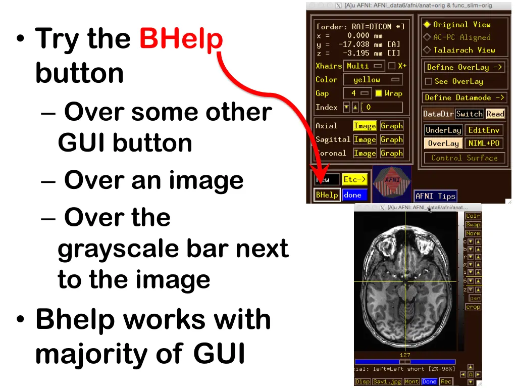 try the bhelp button over some other gui button
