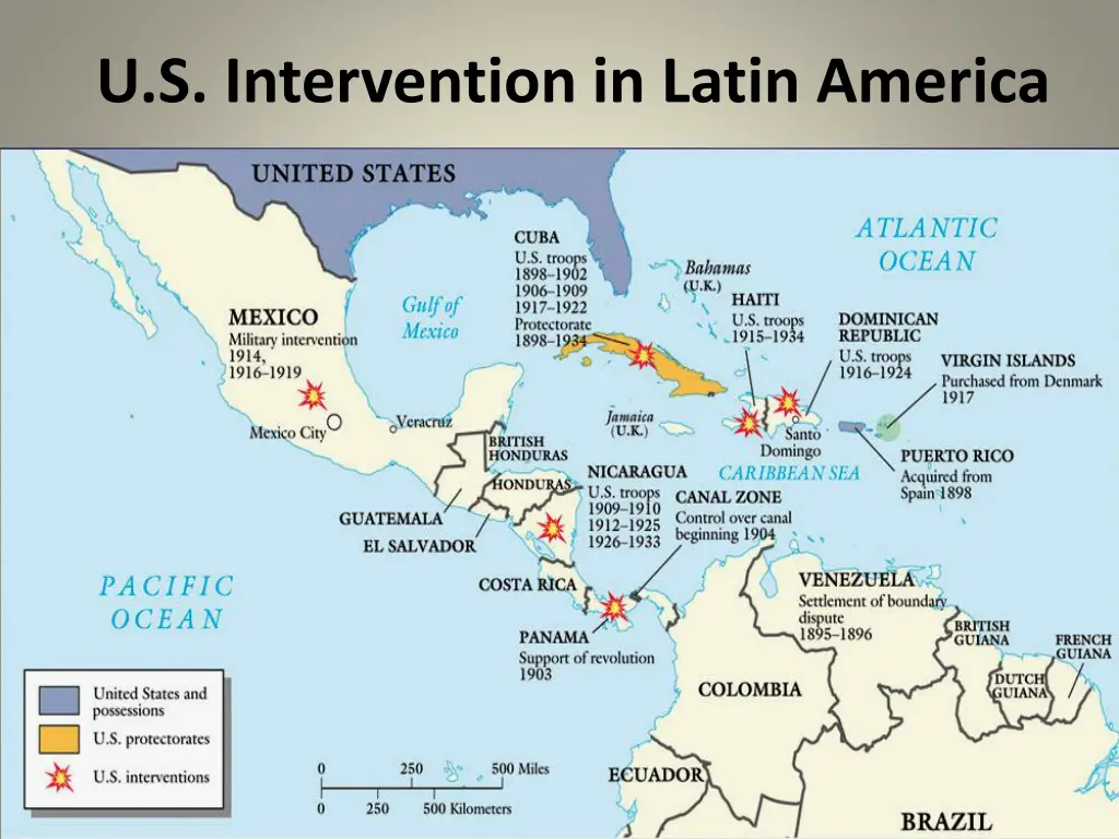 u s intervention in latin america