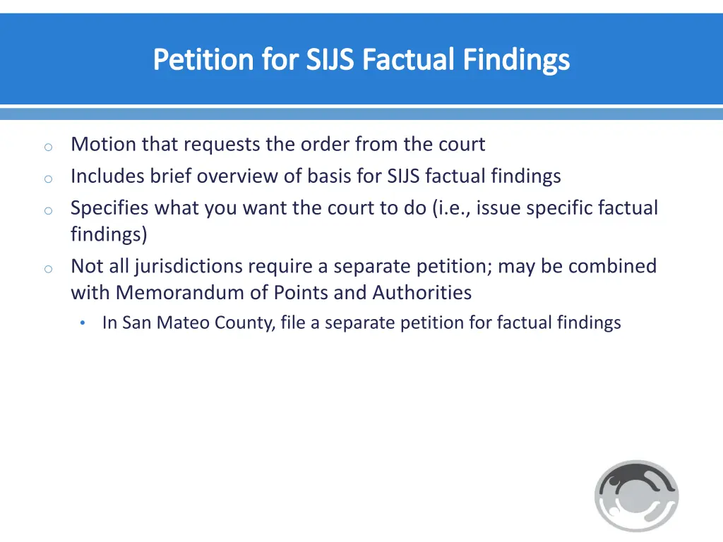 petition for sijs factual findings