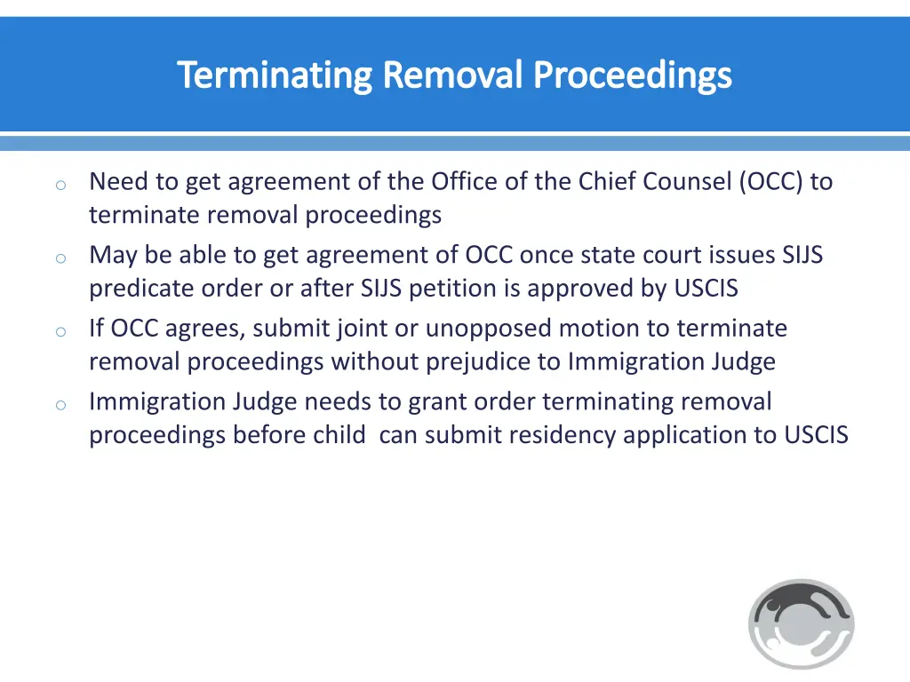 terminating removal proceedings