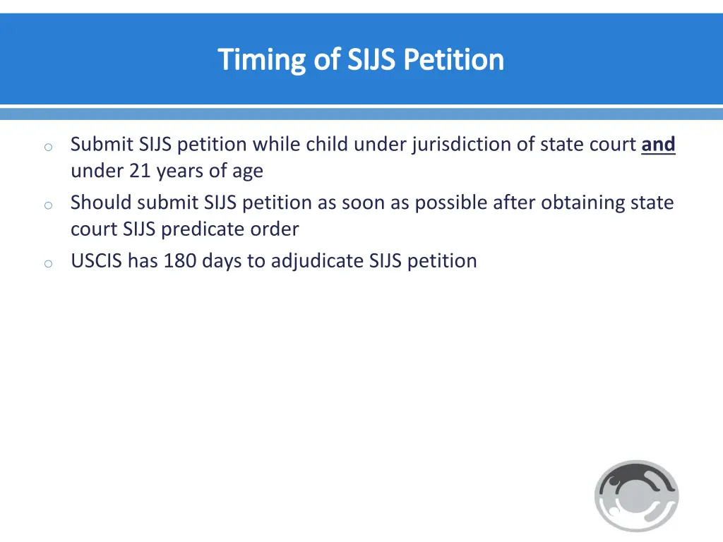 timing of sijs petition