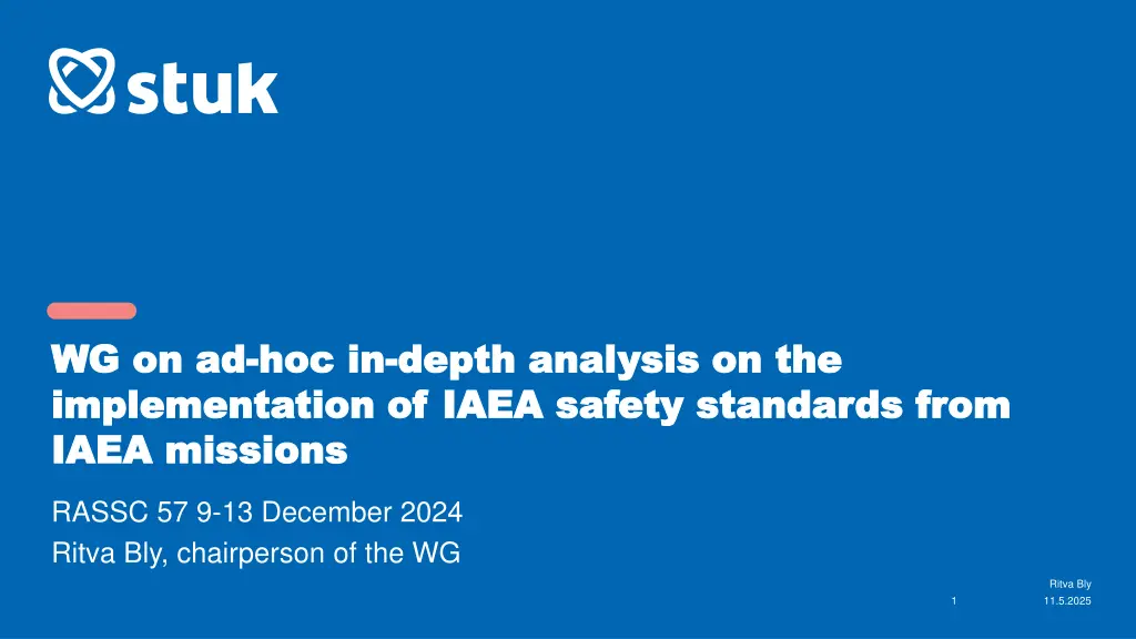 wg on ad wg on ad hoc in implementation of iaea