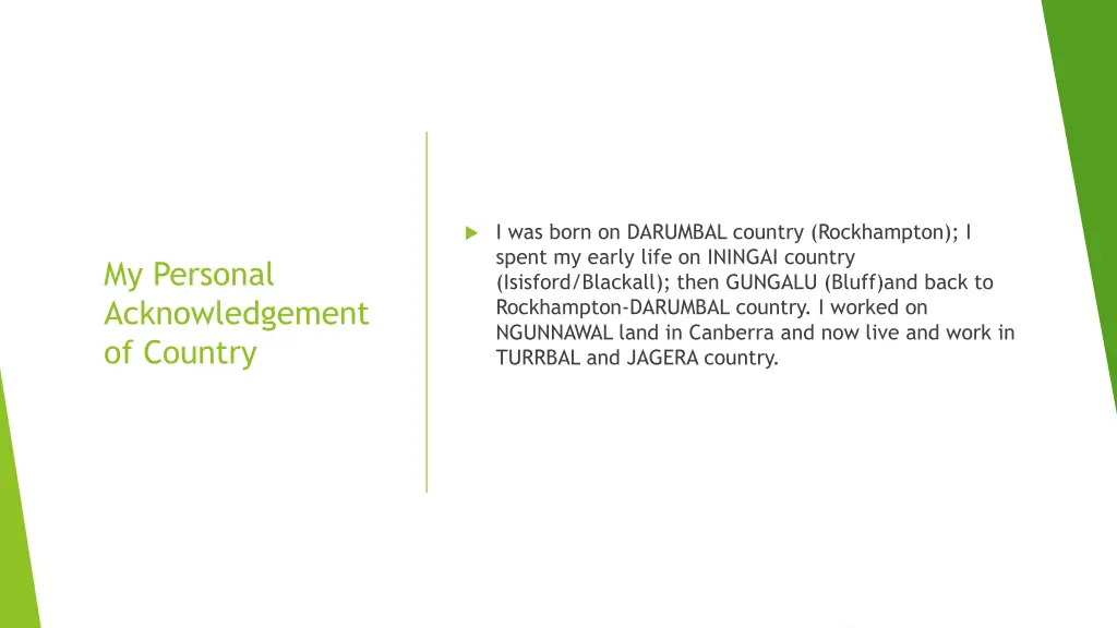i was born on darumbal country rockhampton