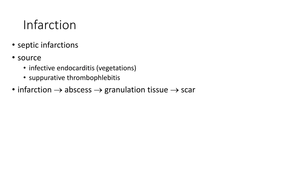 infarction