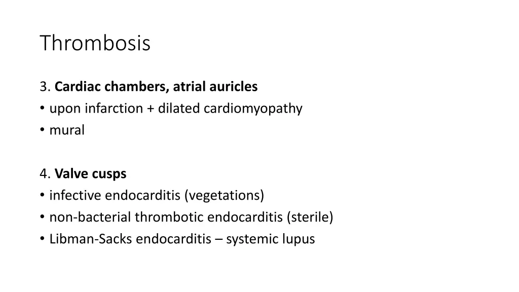 thrombosis 2