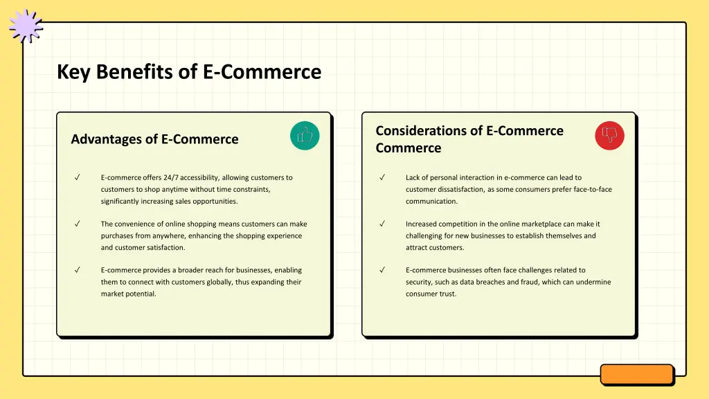 key benefits of e commerce