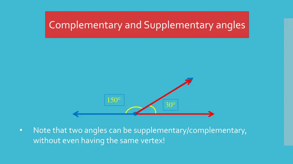 complementary and supplementary angles 2
