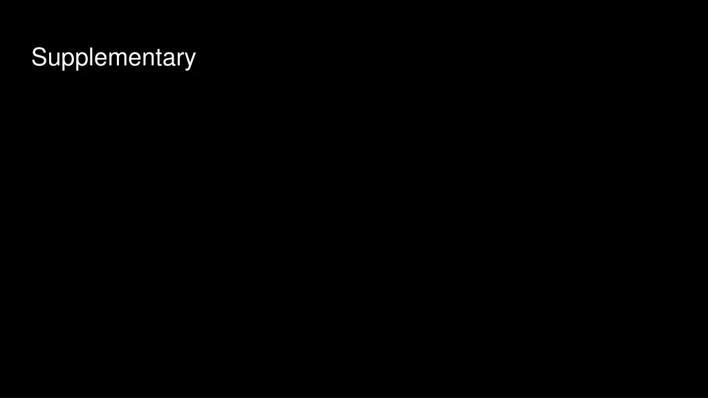 supplementary